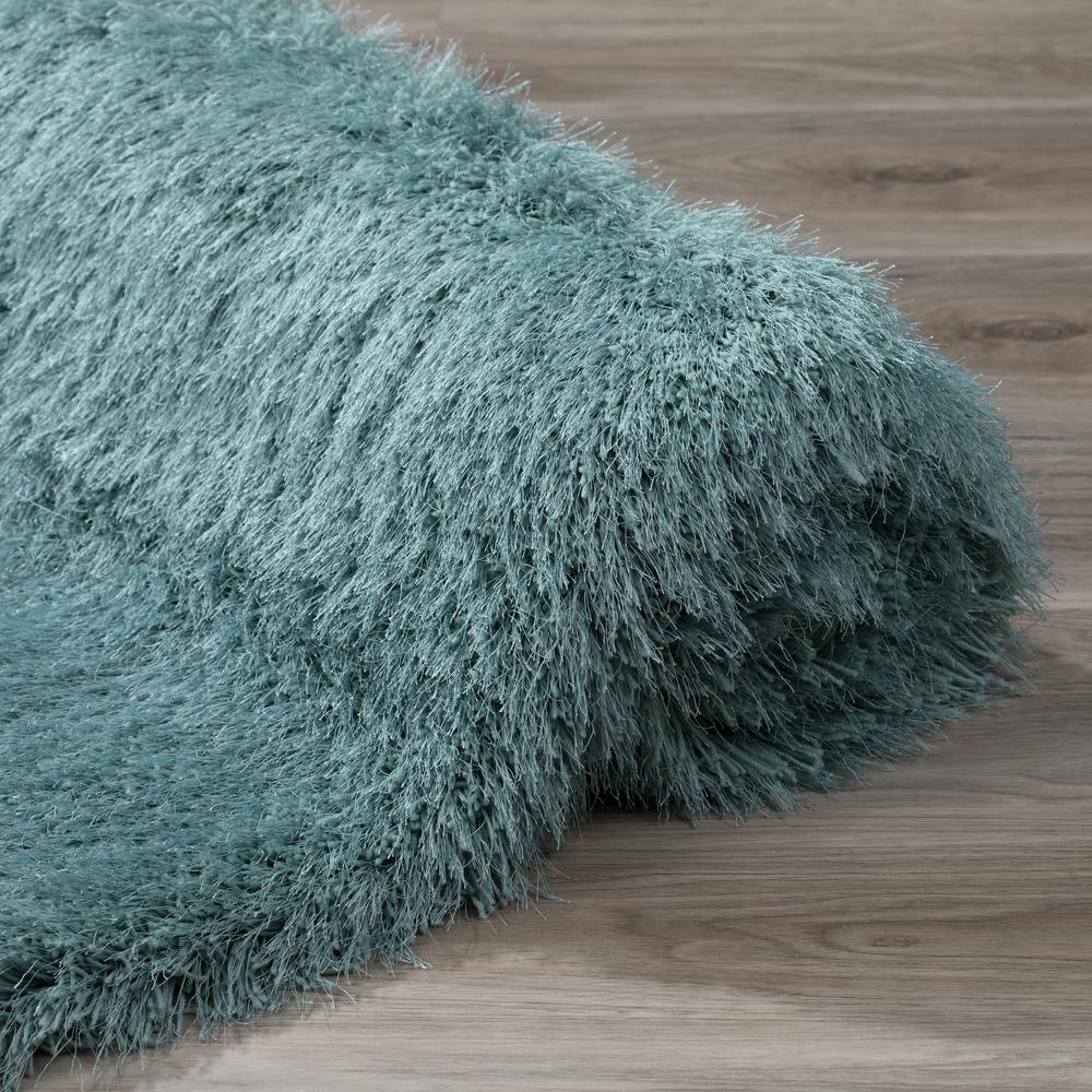 Impact IA100 Teal 2'6" x 16' Runner Rug. Picture 10