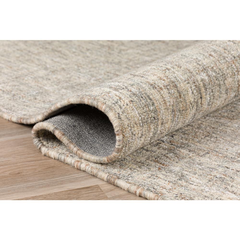 Mateo ME1 Putty 2'6" x 16' Runner Rug. Picture 6