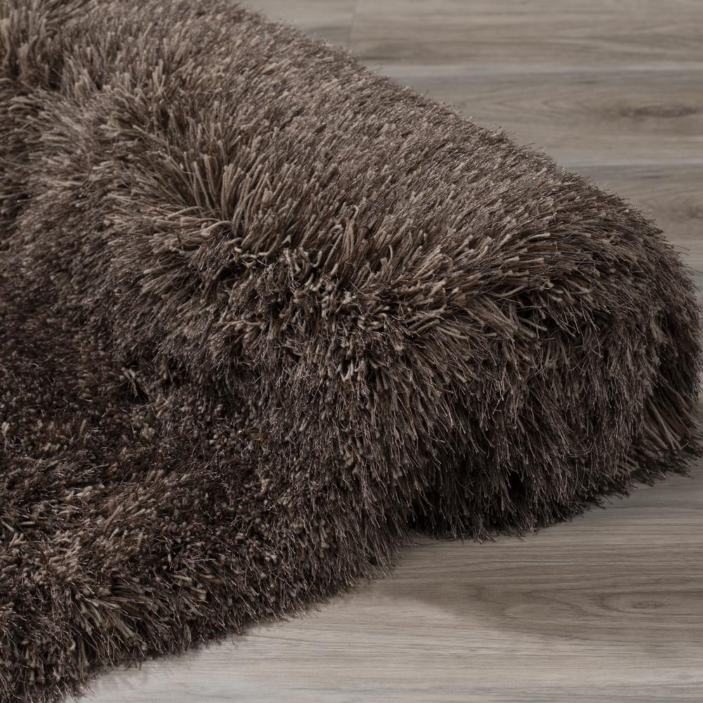 Impact IA100 Chocolate 4' x 4' Octagon Rug. Picture 9