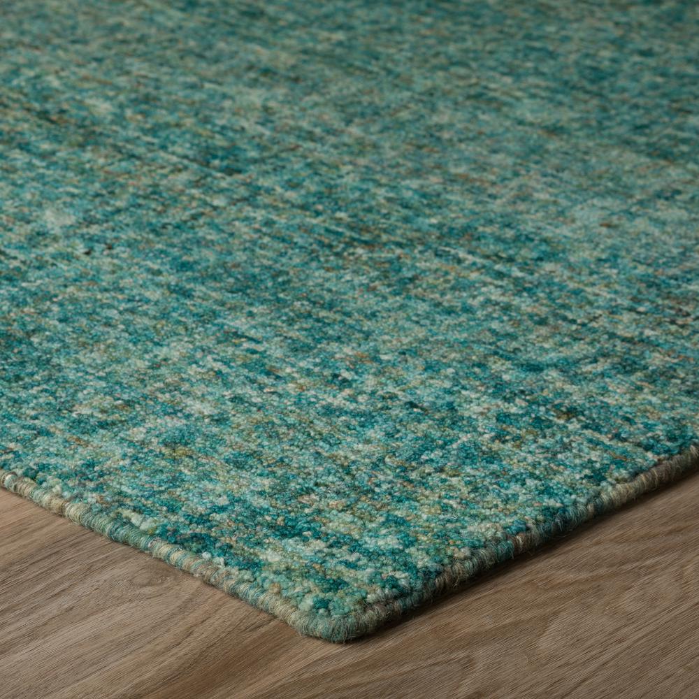 Calisa CS5 Turquoise 4' x 4' Octagon Rug. Picture 3