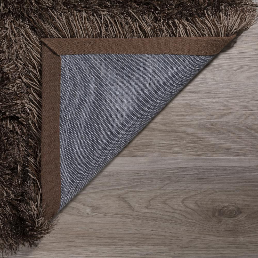 Impact IA100 Chocolate 4' x 4' Octagon Rug. Picture 6