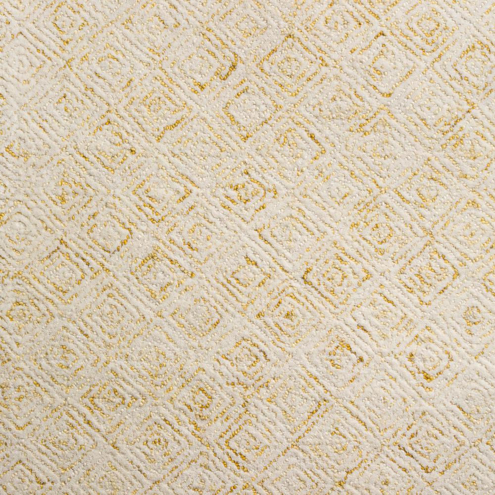 Zoe ZZ1 Gold 4' x 4' Octagon Rug. Picture 2