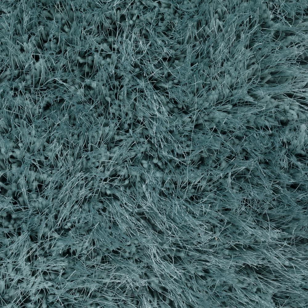 Impact IA100 Teal 4' x 4' Square Rug. Picture 2