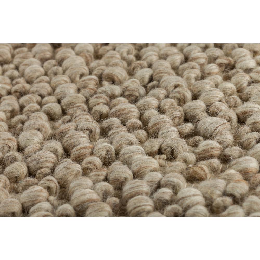 Gorbea GR1 Latte 4' x 4' Round Rug. Picture 7