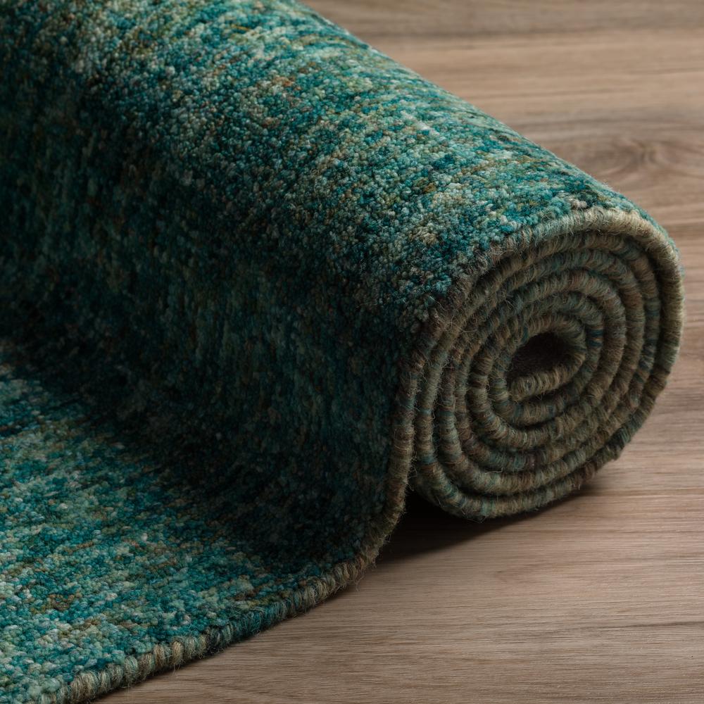 Calisa CS5 Turquoise 6' x 9' Rug. Picture 10