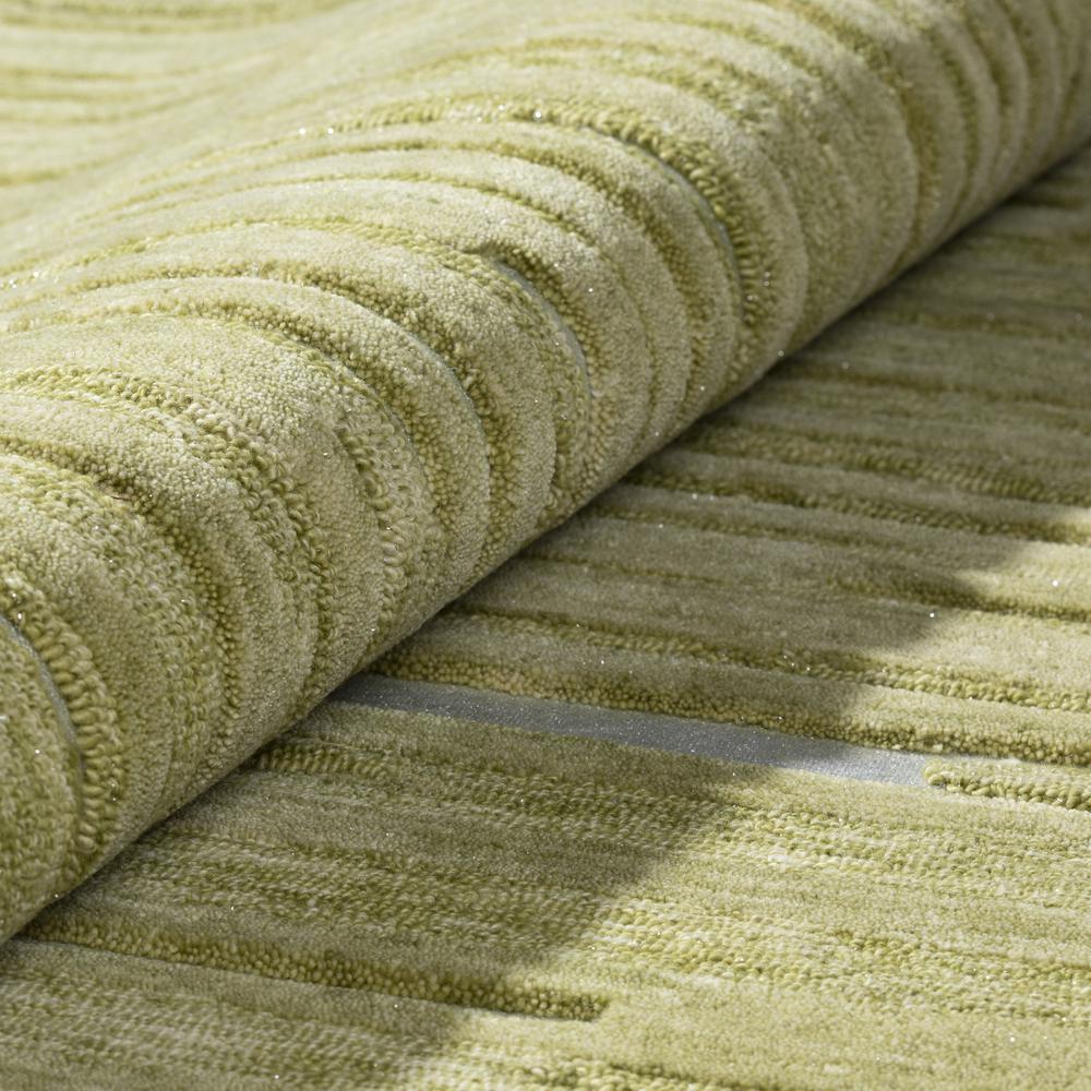 Vibes VB1 Green 5' x 7'6" Rug. Picture 6