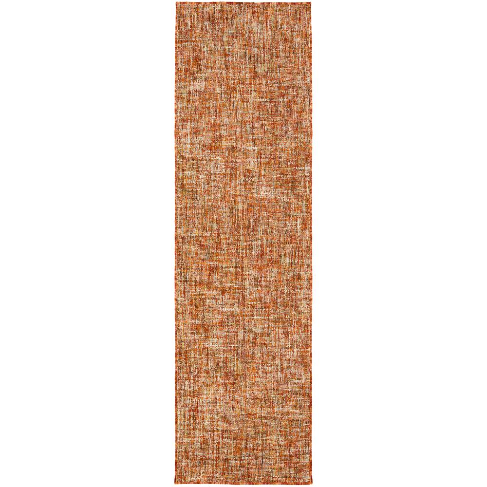 Mateo ME1 Paprika 2'6" x 10' Runner Rug. Picture 1