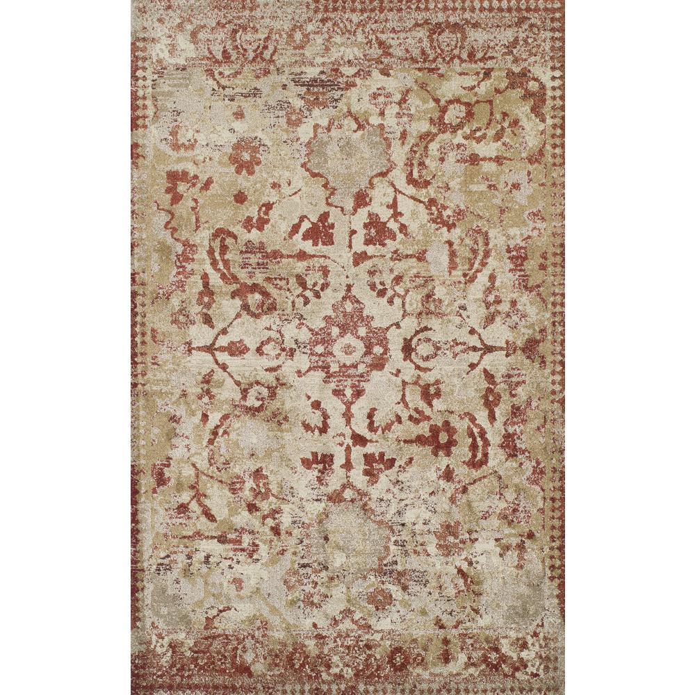 Antigua AN4 Paprika 5'3" x 7'7" Rug. Picture 1