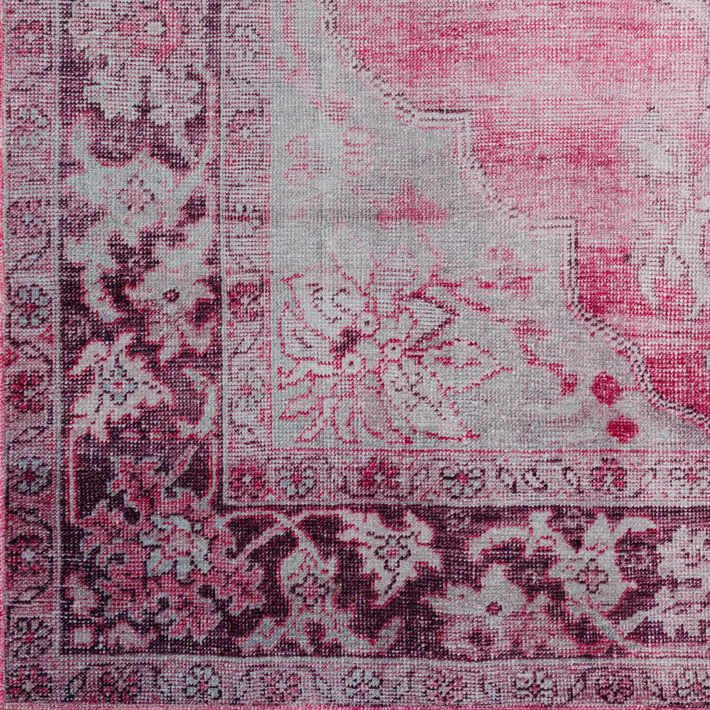 Amanti AM1 Pink 2'3" x 7'7" Runner Rug. Picture 3