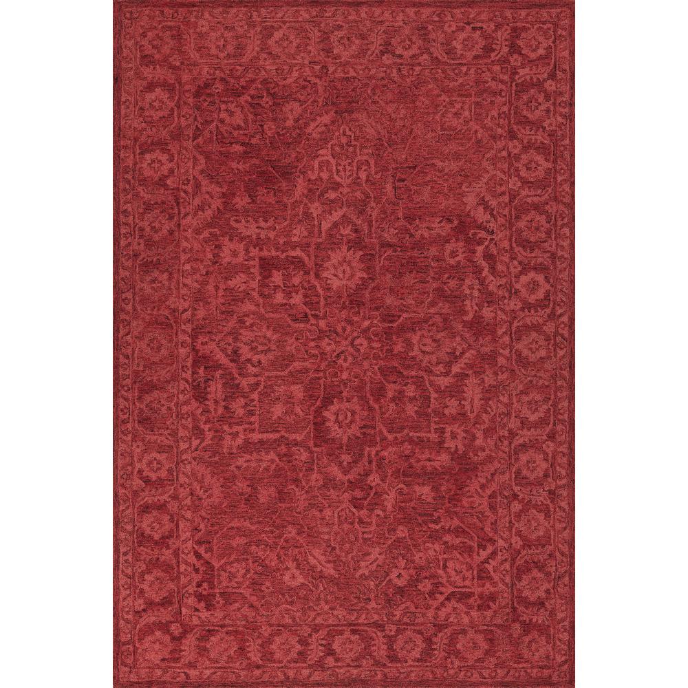Korba KB4 Red 5' x 7'6" Rug. Picture 1