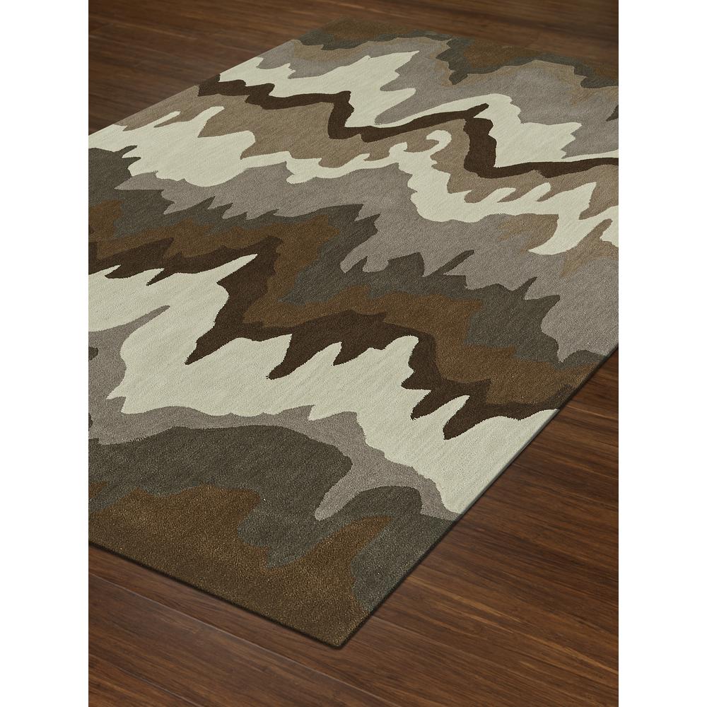Taylor 13 Brown 3'6"X5'6", Area Rug. Picture 2