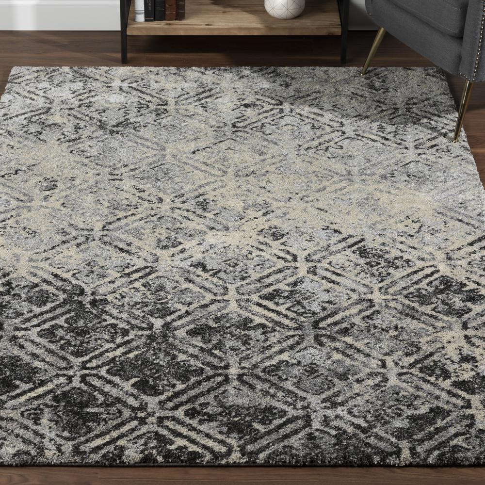Plano 35 Grey 3'3"X5'3", Area Rug. Picture 1