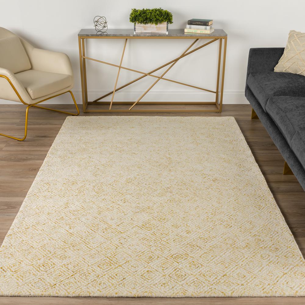 Zoe ZZ1 Gold 12' x 15' Rug. Picture 2