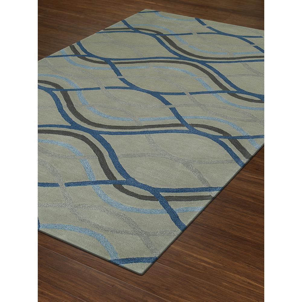 Zenith 17 Gray 3'6"X5'6", Area Rug. Picture 2