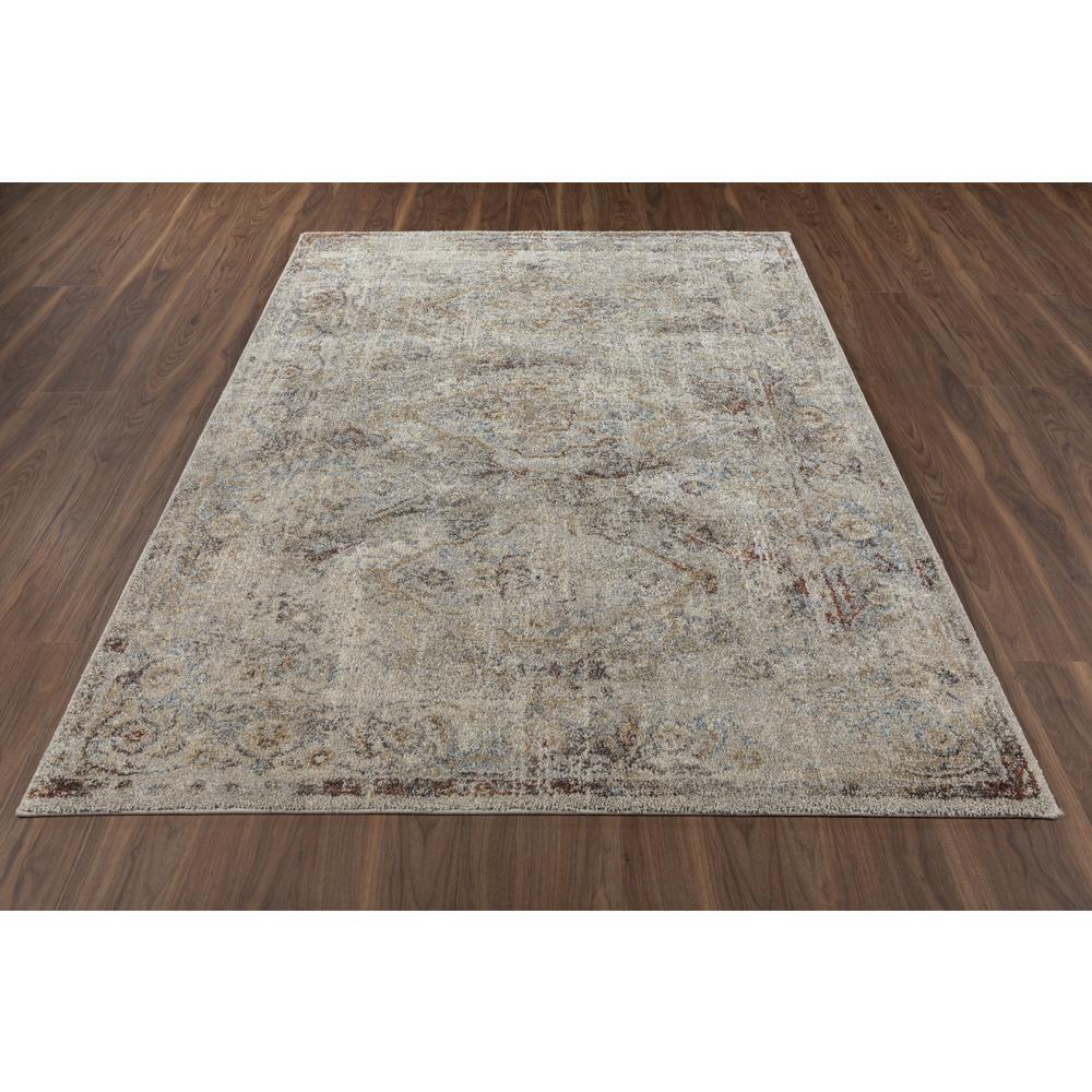 Fresca FC14 Taupe 5'3" x 7'7" Rug. Picture 12
