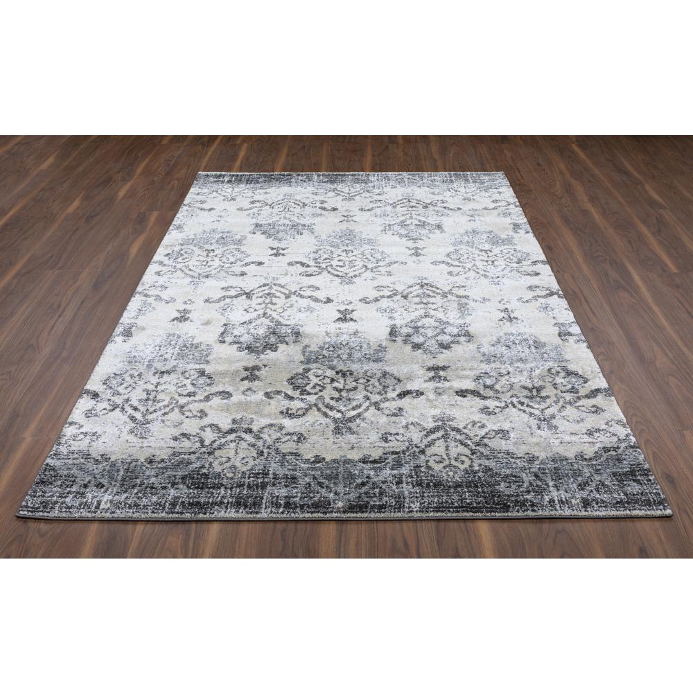 Antigua AN11 Pewter 5'3" x 7'7" Rug. Picture 12