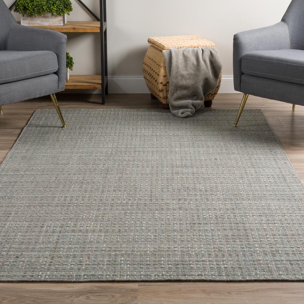 Addison Montana Casual Muti-tonal Solid River 2' x 3' Accent Rug. The main picture.