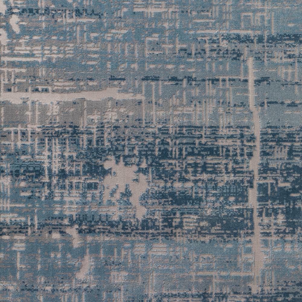 Addison Dayton Distressed Crosshatch River 1'8" x 2'6" Accent Rug. Picture 2