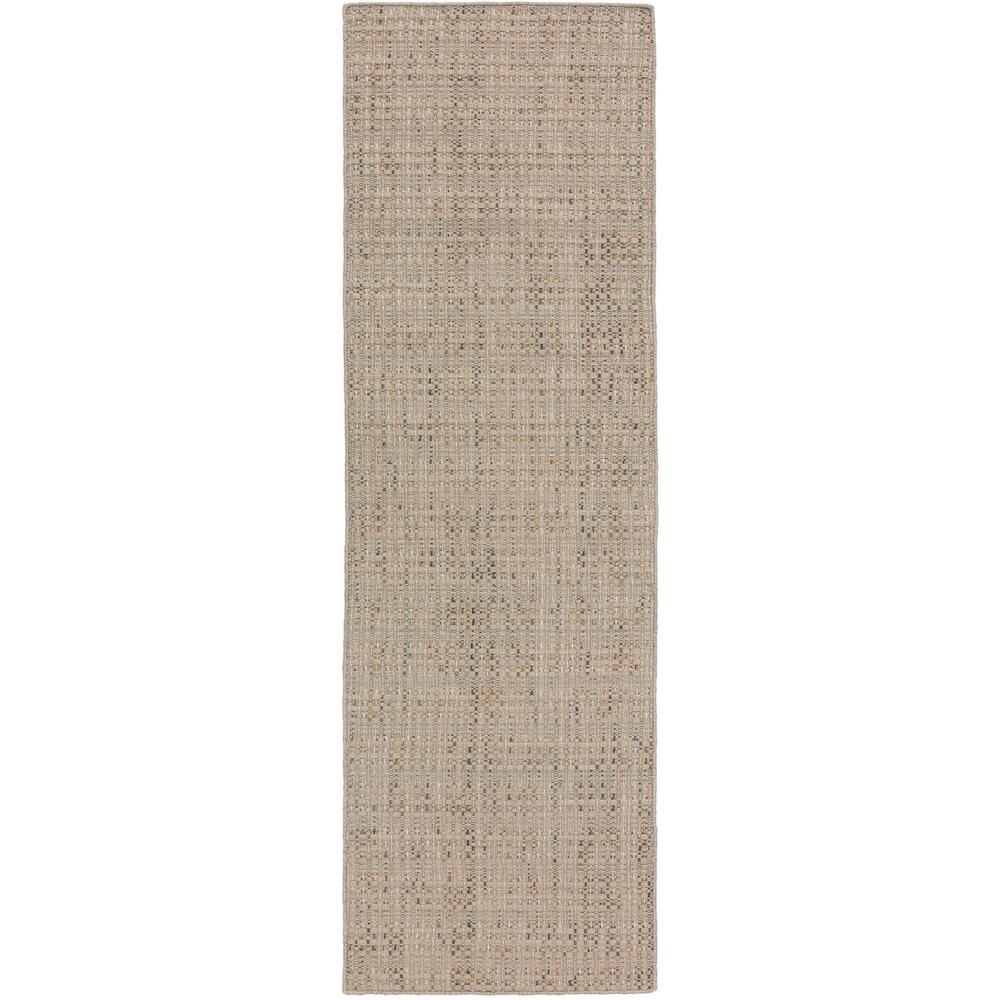 Nepal NL100 Taupe 2'6" x 10' Runner Rug. Picture 1