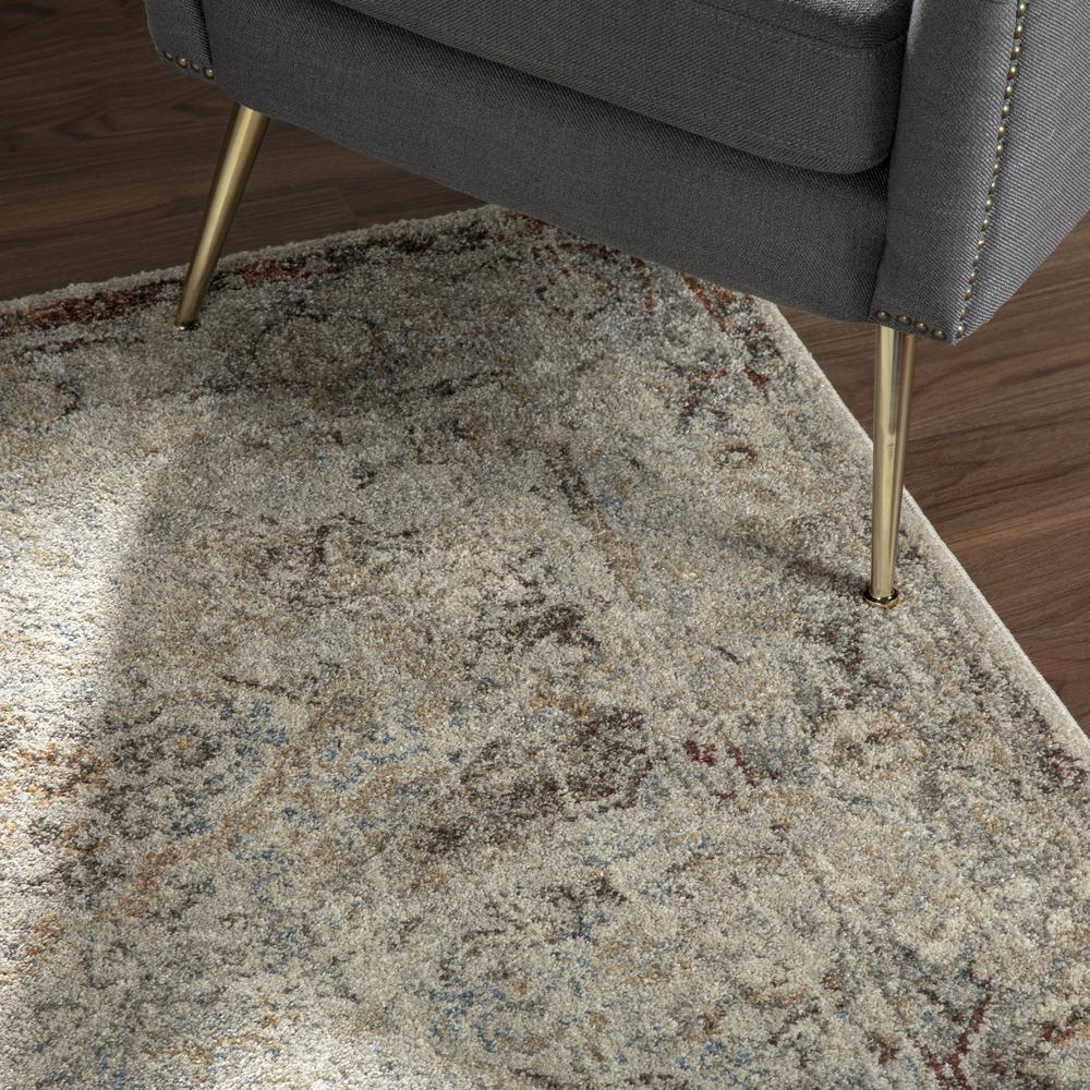 Fresca FC14 Taupe 5'3" x 7'7" Rug. Picture 9