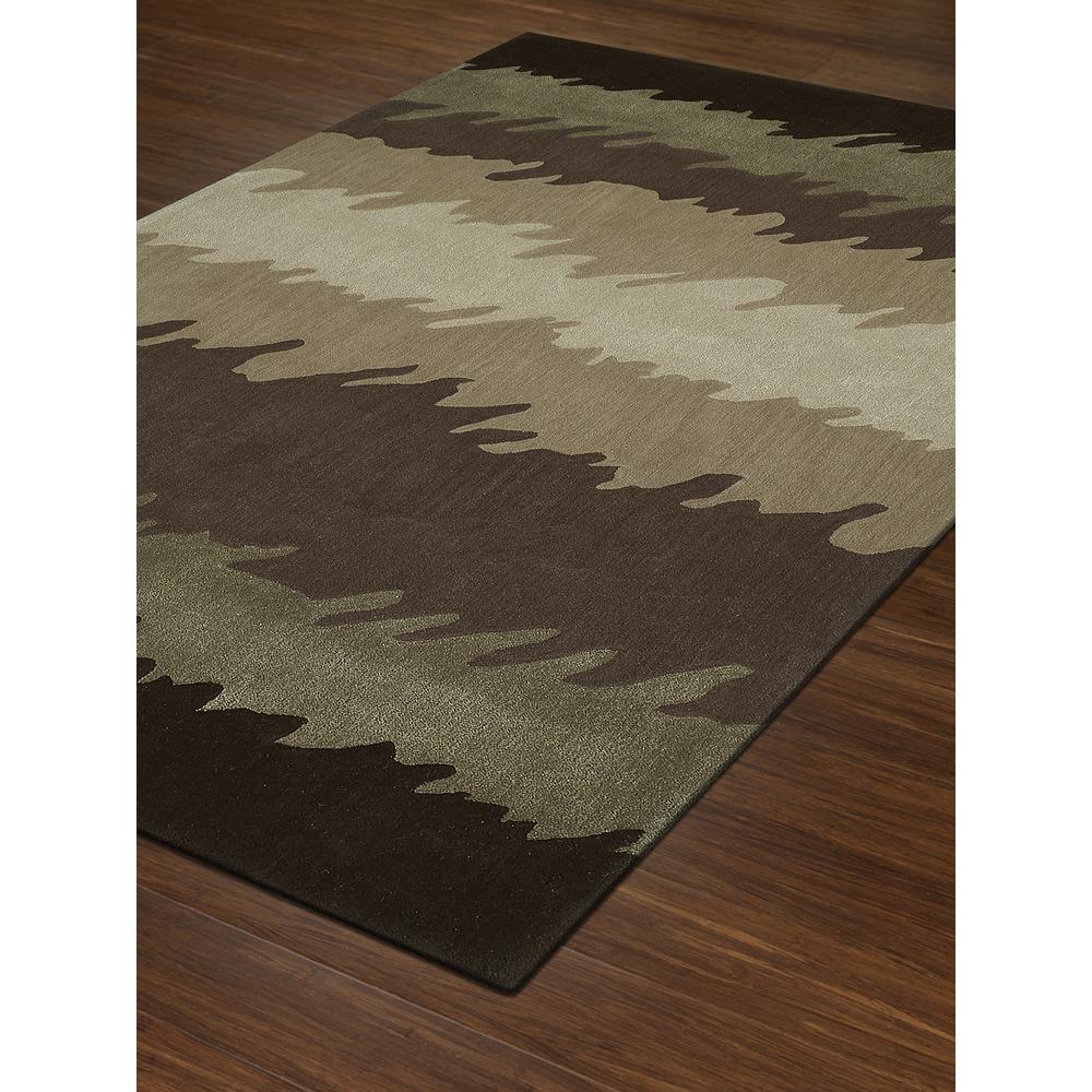 Zenith 11 Brown 8'X10', Area Rug. Picture 3