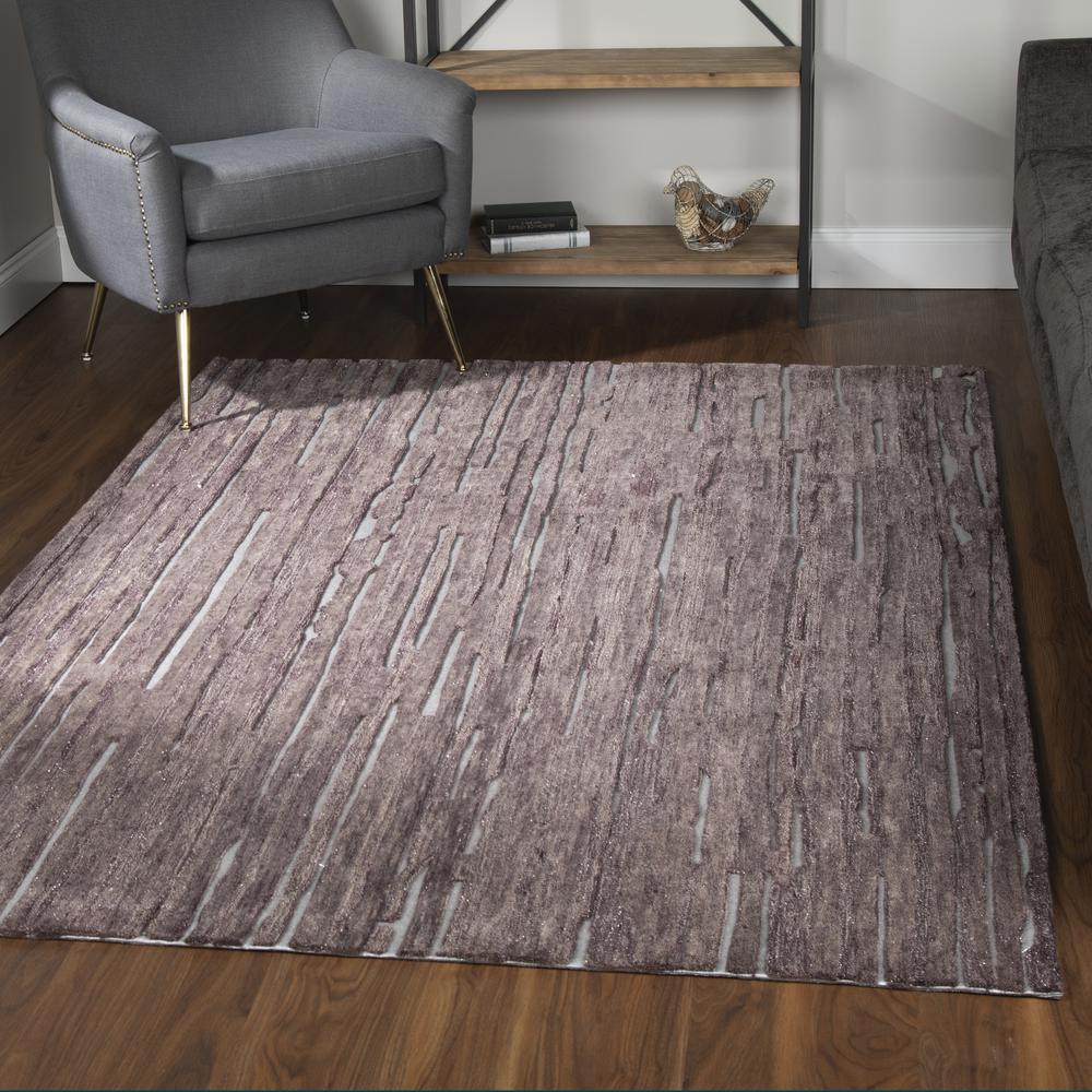 Vibes VB1 Purple 5' x 7'6" Rug. Picture 2