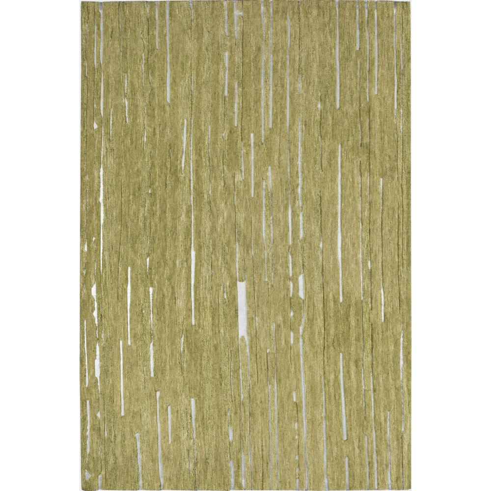 Vibes VB1 Green 5' x 7'6" Rug. Picture 1