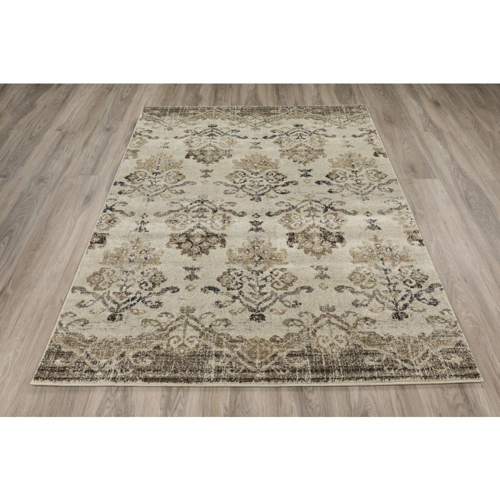 Antigua AN11 Chocolate 5'3" x 7'7" Rug. Picture 12