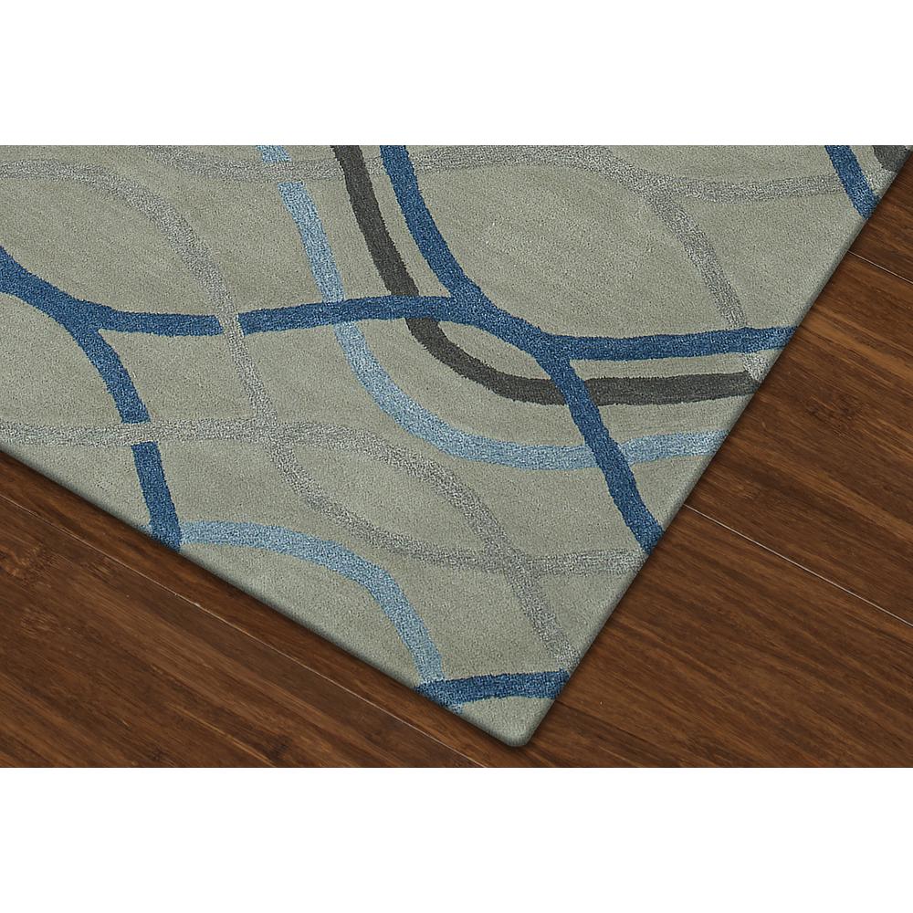Zenith 17 Gray 3'6"X5'6", Area Rug. Picture 1