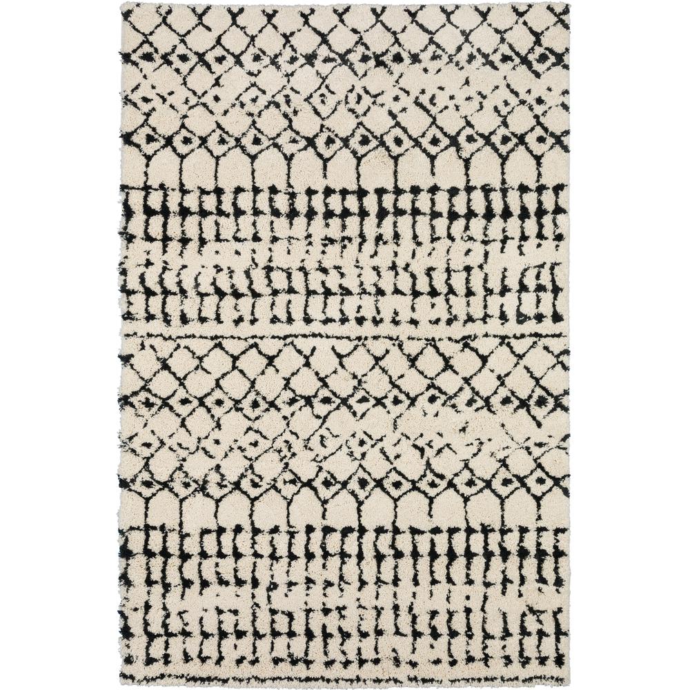 Marquee MQ2 Ivory/Midnight 5'1" x 7'5" Rug. Picture 1