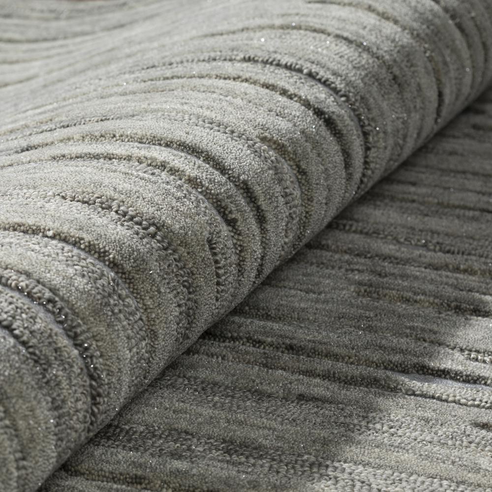 Vibes VB1 Grey 5' x 7'6" Rug. Picture 6