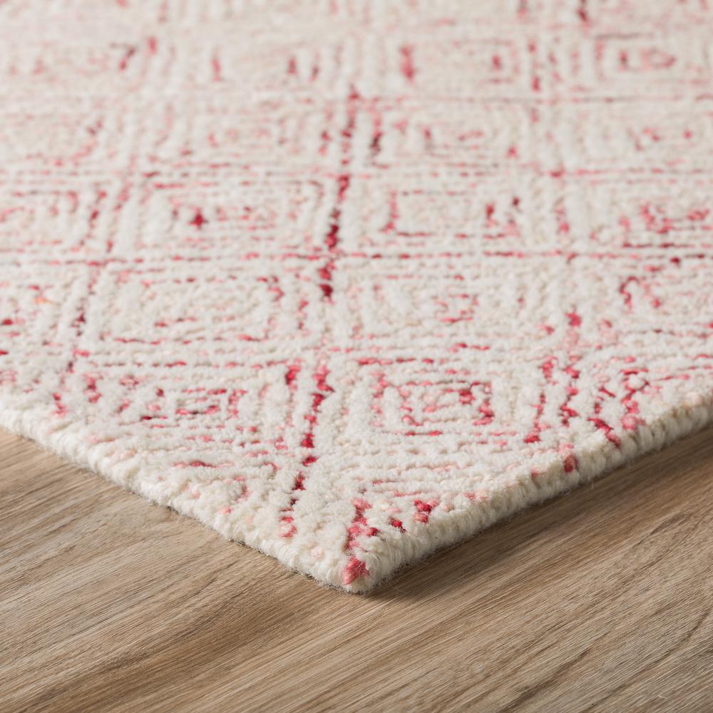 Delilah ADL31PI2X3 Red, Throw/Accent Rug. Picture 3