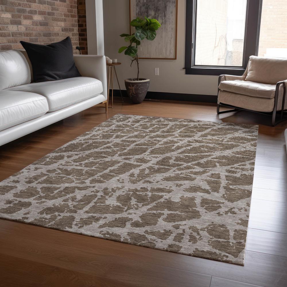Chantille ACN501 Brown 3' x 5' Rug. Picture 6