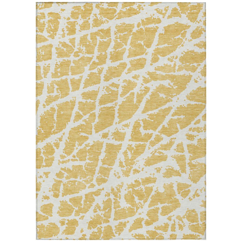 Chantille ACN501 Gold 3' x 5' Rug. Picture 1