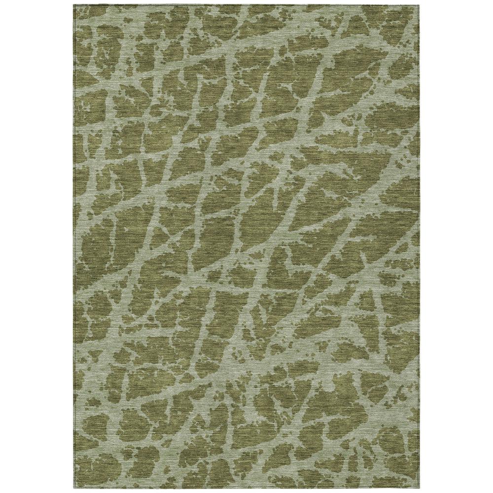 Chantille ACN501 Green 3' x 5' Rug. Picture 1