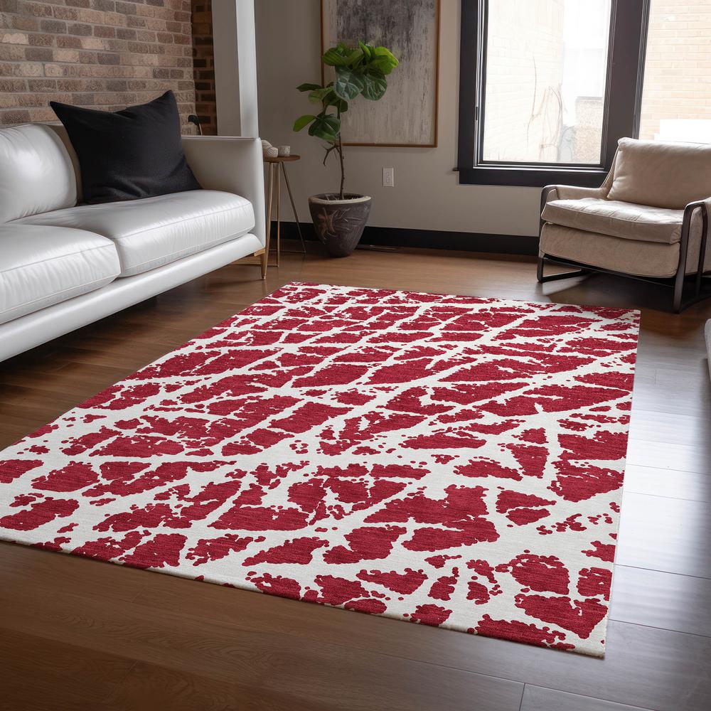 Chantille ACN501 Red 3' x 5' Rug. Picture 6