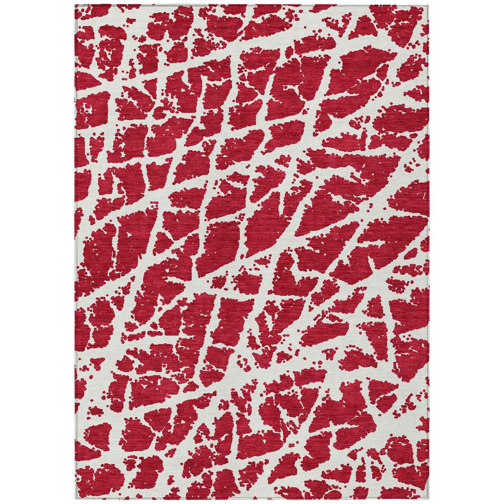 Chantille ACN501 Red 3' x 5' Rug. Picture 1