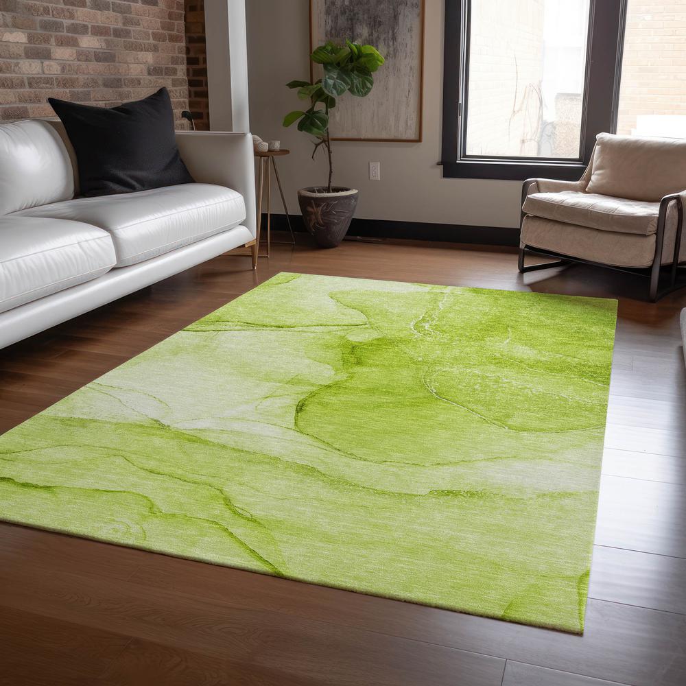 Chantille ACN507 Green 3' x 5' Rug. Picture 6