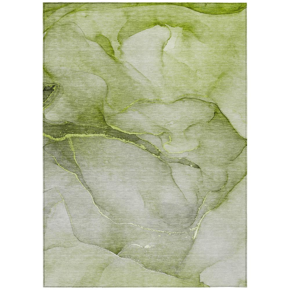Chantille ACN508 Green 3' x 5' Rug. Picture 1