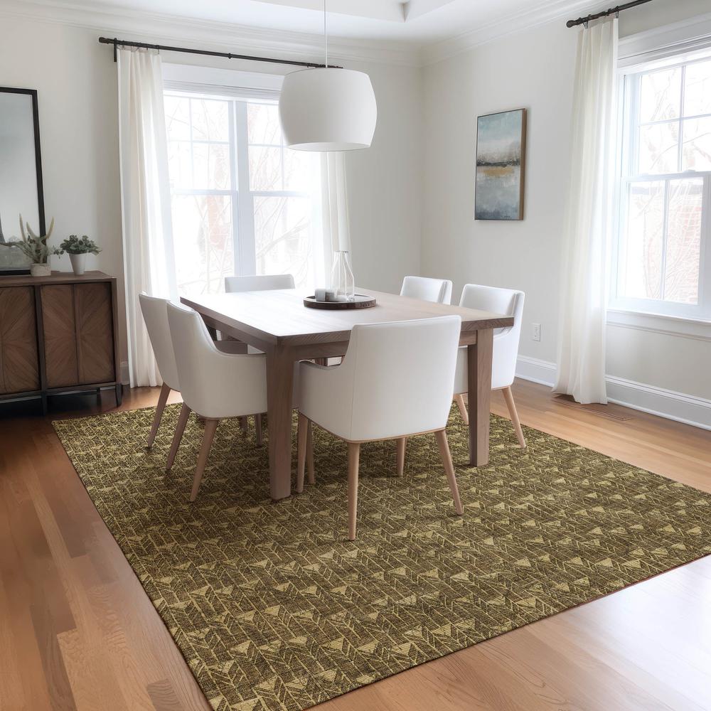 Chantille ACN514 Brown 3' x 5' Rug. Picture 6
