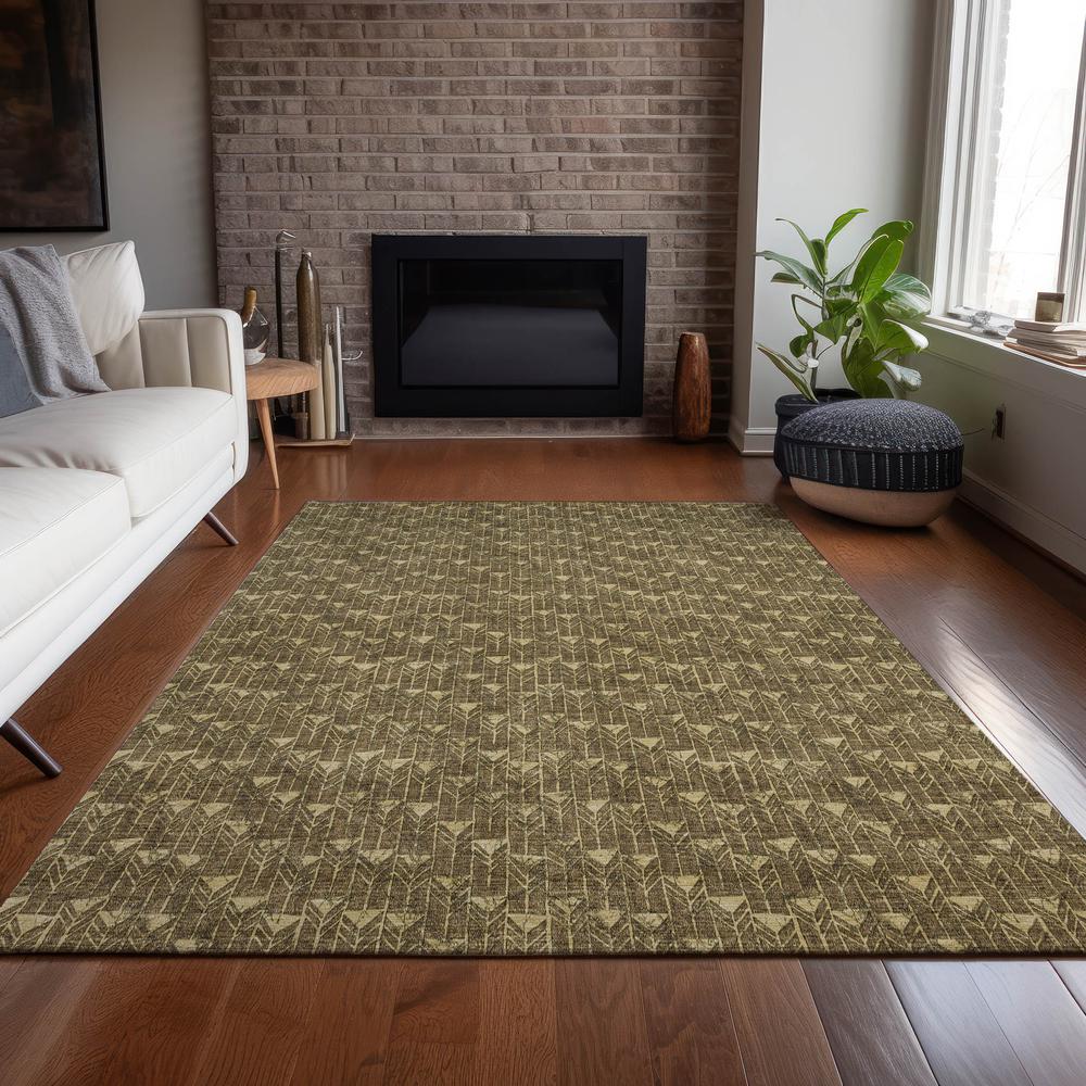 Chantille ACN514 Brown 3' x 5' Rug. Picture 7