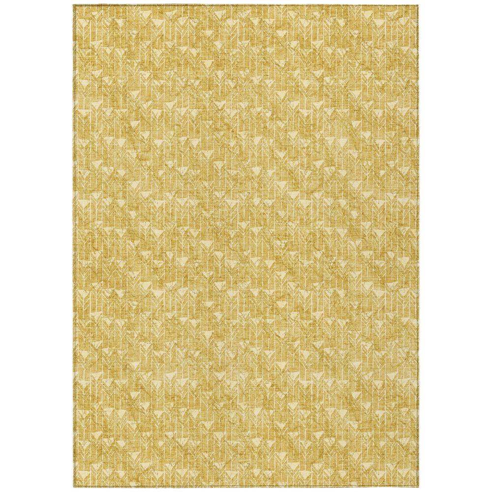 Chantille ACN514 Gold 3' x 5' Rug. Picture 1