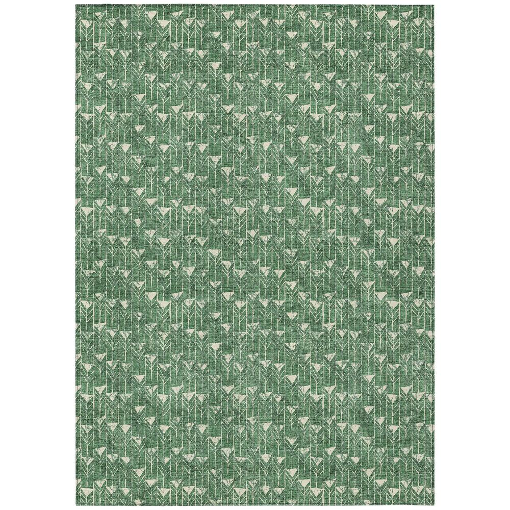 Chantille ACN514 Green 3' x 5' Rug. Picture 1