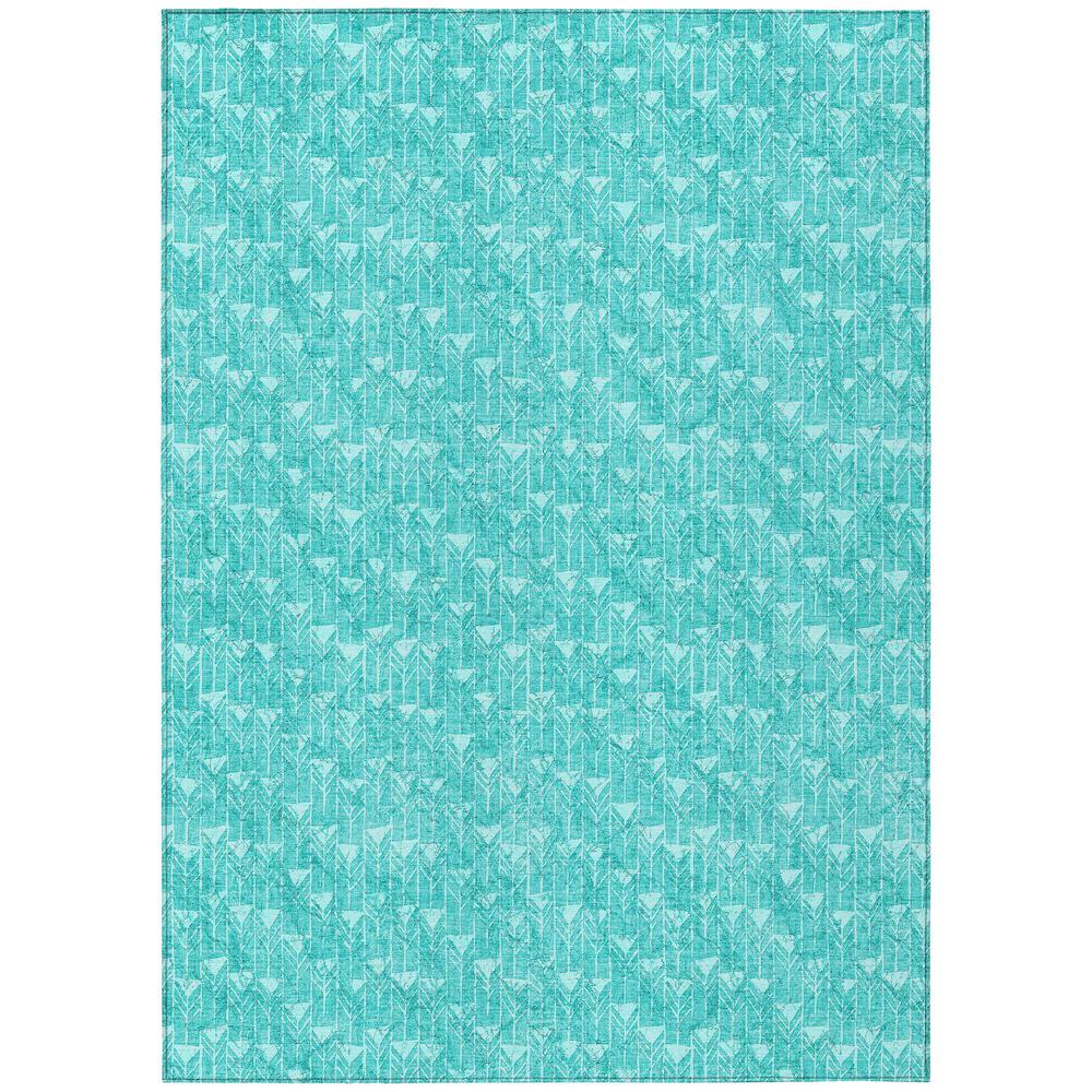 Chantille ACN514 Teal 3' x 5' Rug. Picture 1