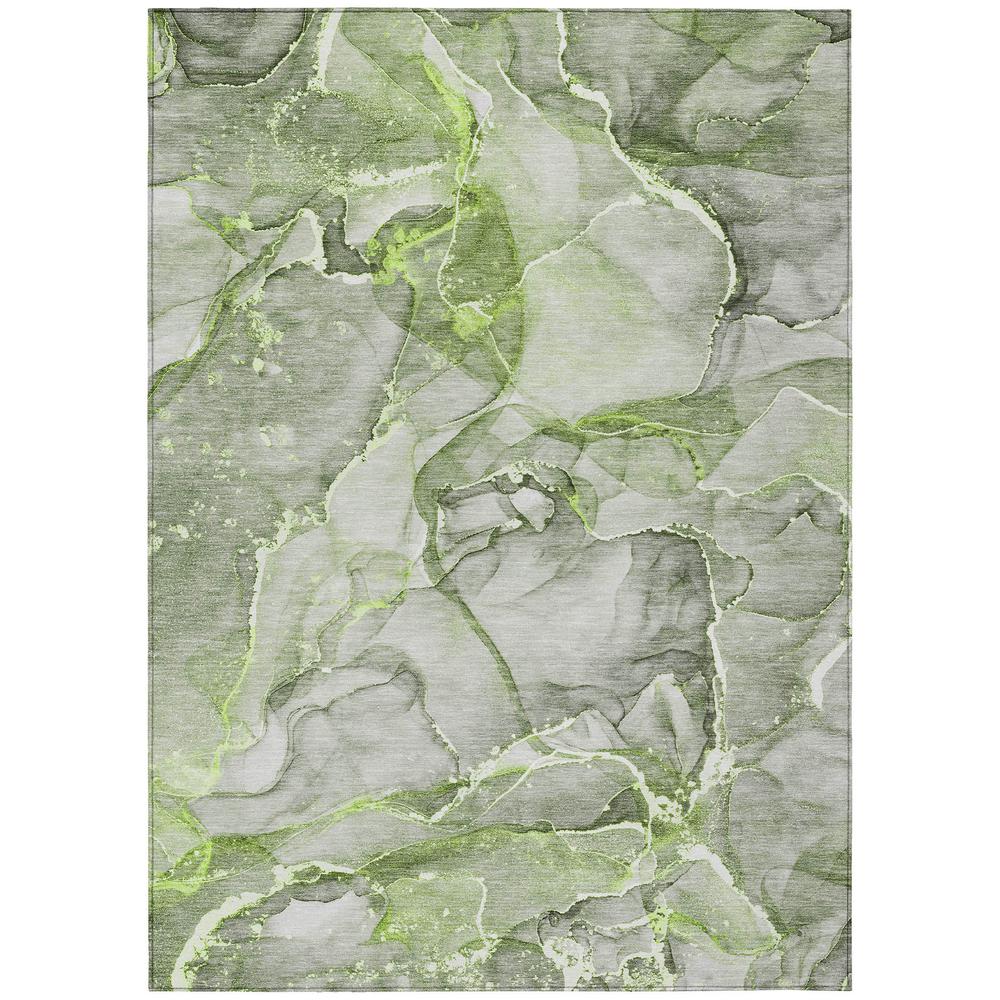 Chantille ACN519 Green 3' x 5' Rug. Picture 1