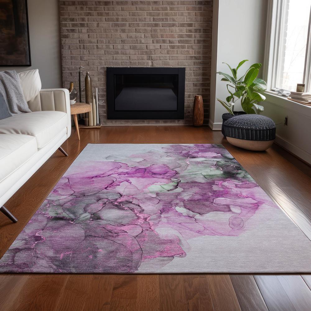 Chantille ACN520 Pink 3' x 5' Rug. Picture 7