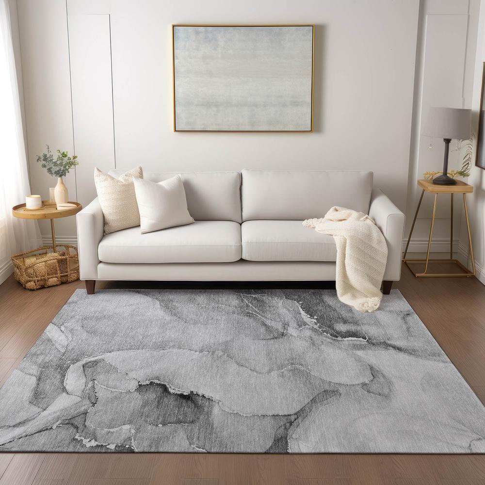 Chantille ACN521 Gray 3' x 5' Rug. Picture 6