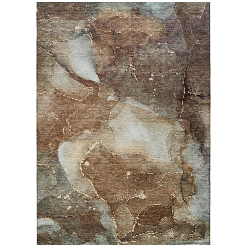 Chantille ACN522 Brown 3' x 5' Rug. Picture 1