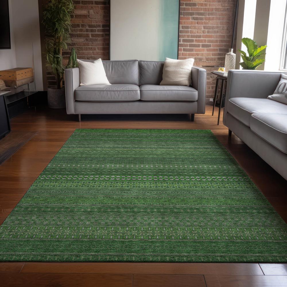 Chantille ACN527 Green 3' x 5' Rug. Picture 6