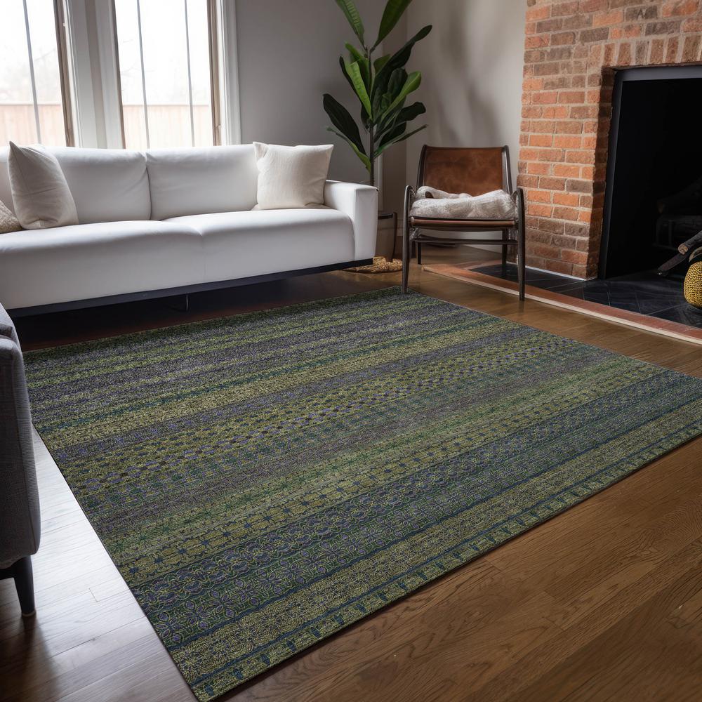 Chantille ACN527 Olive 3' x 5' Rug. Picture 7